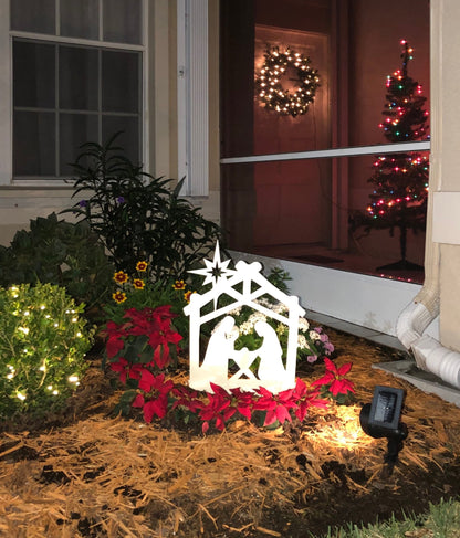 Nativity Metal Yard Sign - MISSIRON