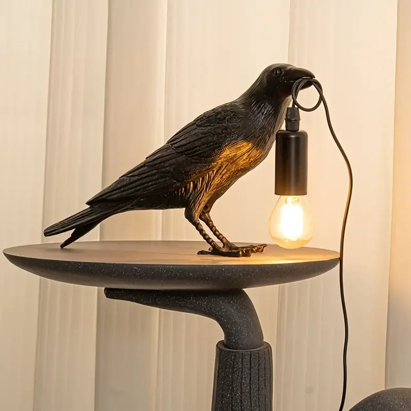 Raven - Bird Lamp