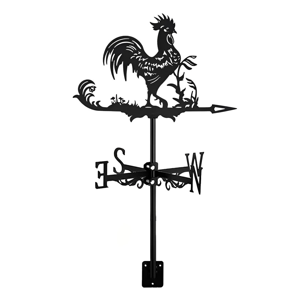 Rooster Stainless Steel Weathervane - MISSIRON