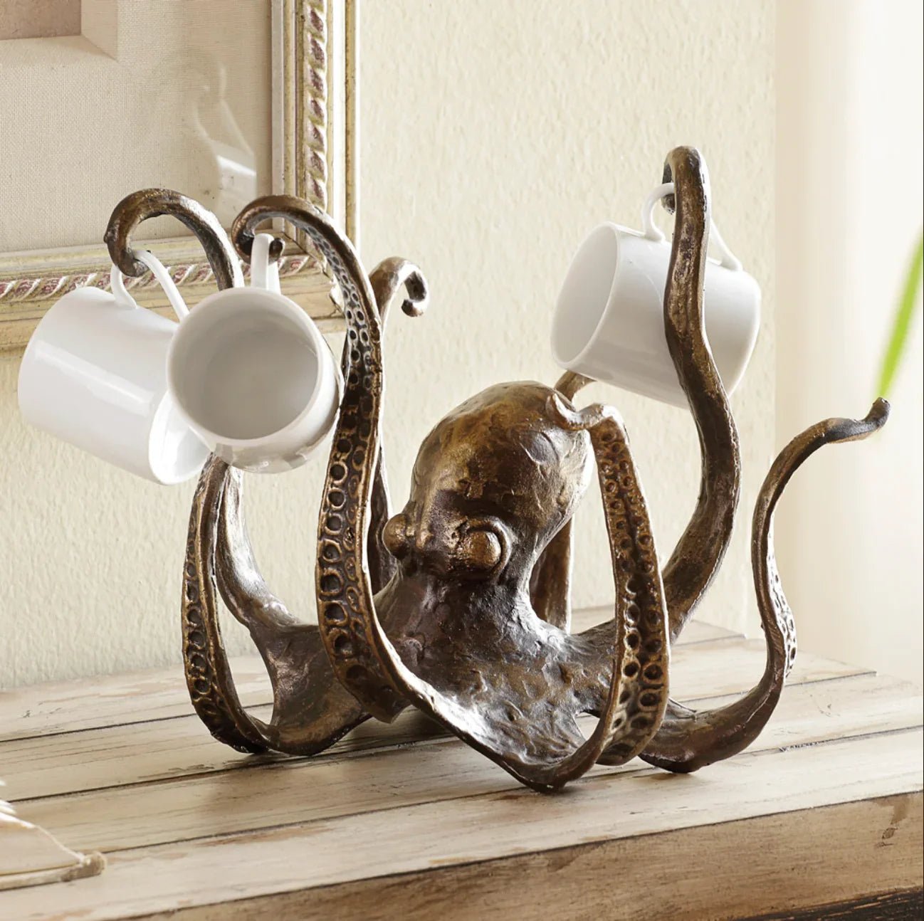 Rustic Octopus Mug Holder - MISSIRON