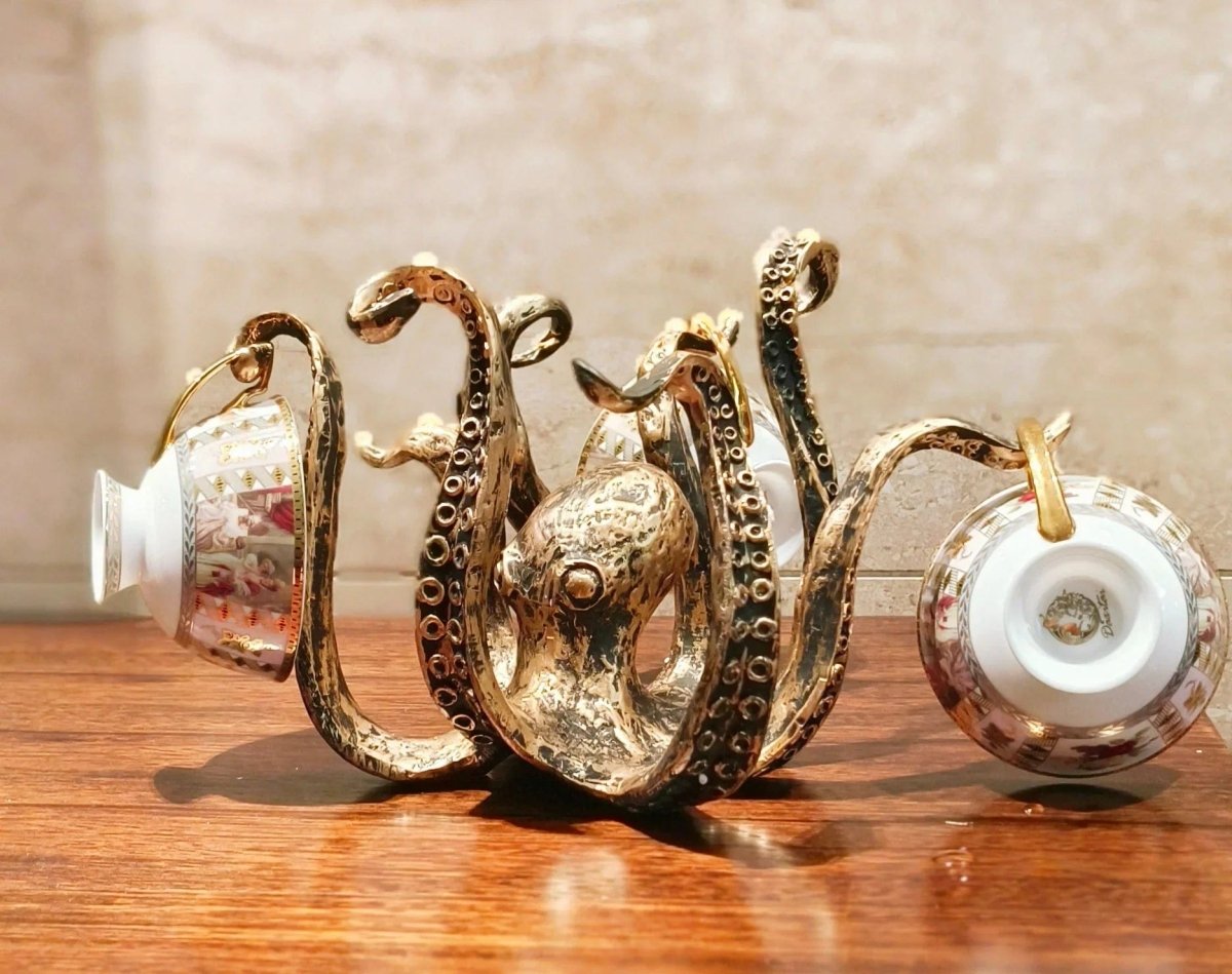 Rustic Octopus Mug Holder - MISSIRON