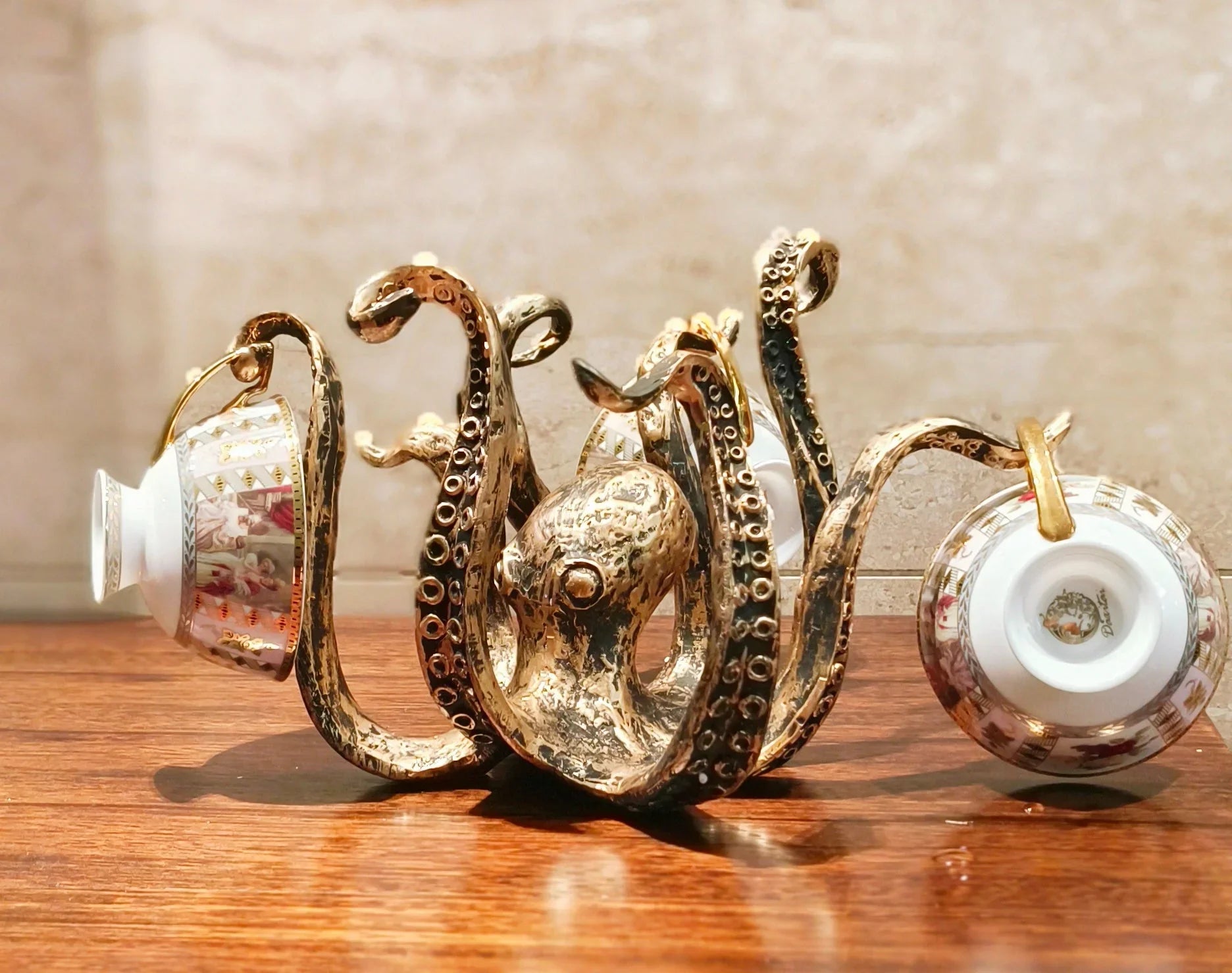 Rustic Octopus Mug Holder - MISSIRON