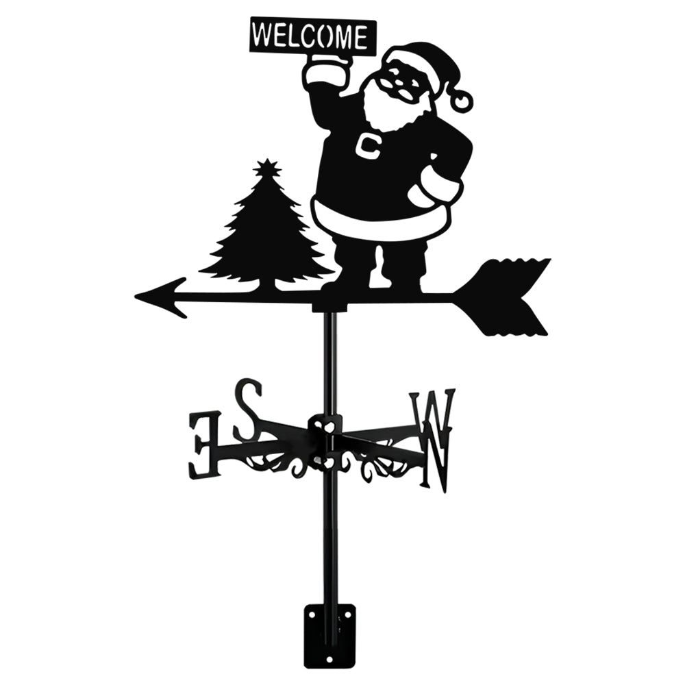 Santa Claus Stainless Steel Weathervane - MISSIRON