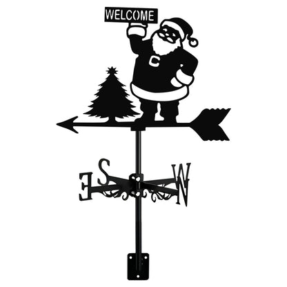Santa Claus Stainless Steel Weathervane - MISSIRON