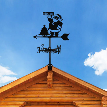 Santa Claus Stainless Steel Weathervane - MISSIRON
