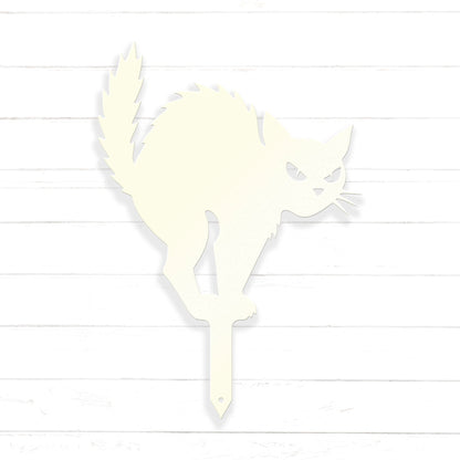 Scared Cat Yard Stake - MISSIRON