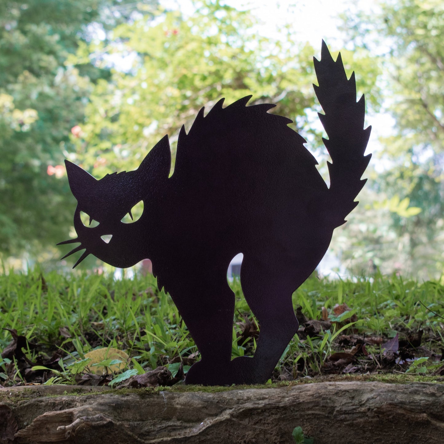 Scared Cat Yard Stake - MISSIRON