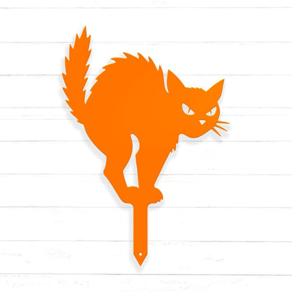 Scared Cat Yard Stake - MISSIRON