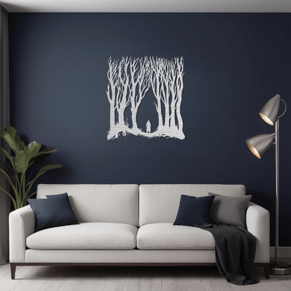Silent Path Wall Art - MISSIRON