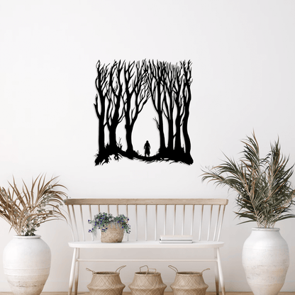 Silent Path Wall Art - MISSIRON