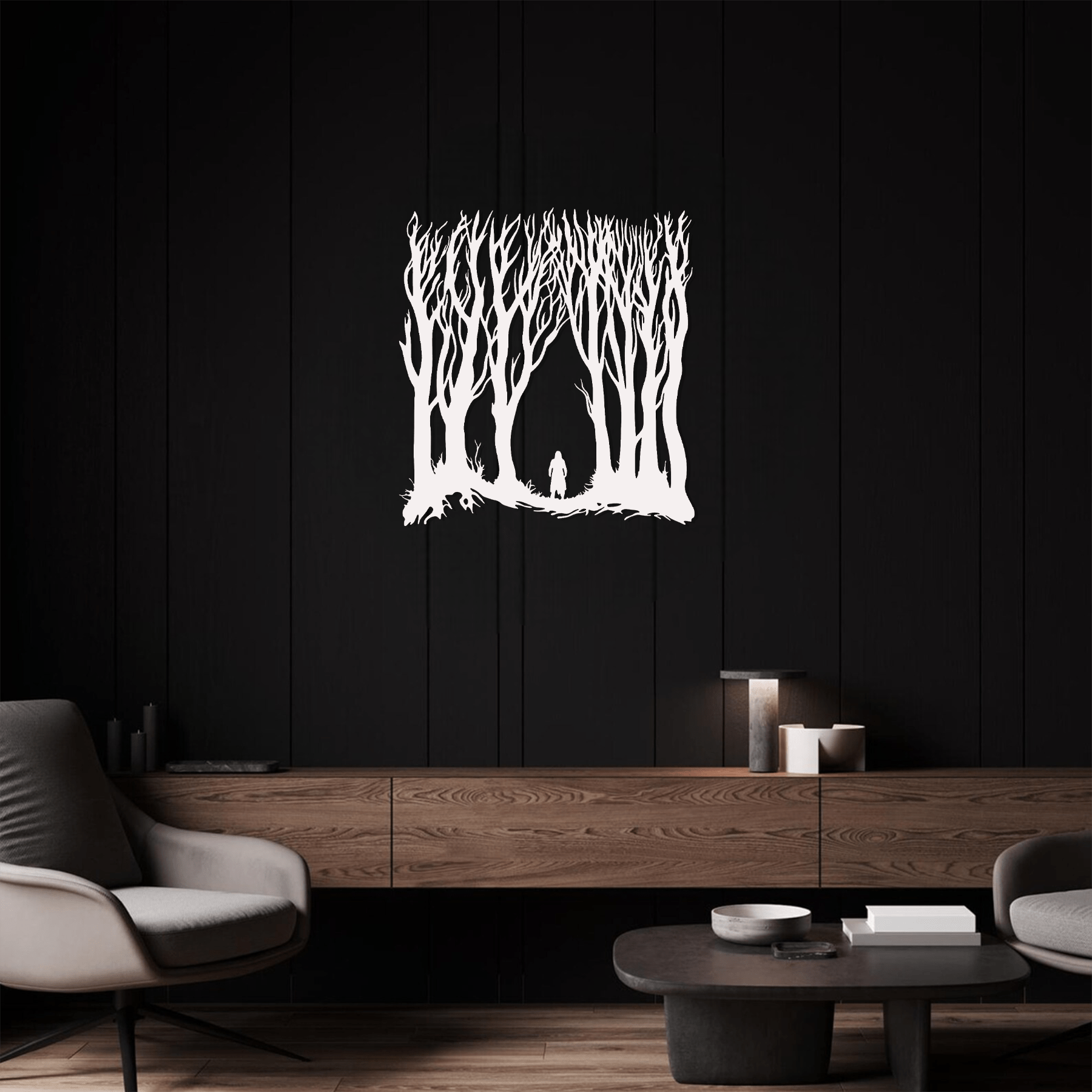 Silent Path Wall Art - MISSIRON