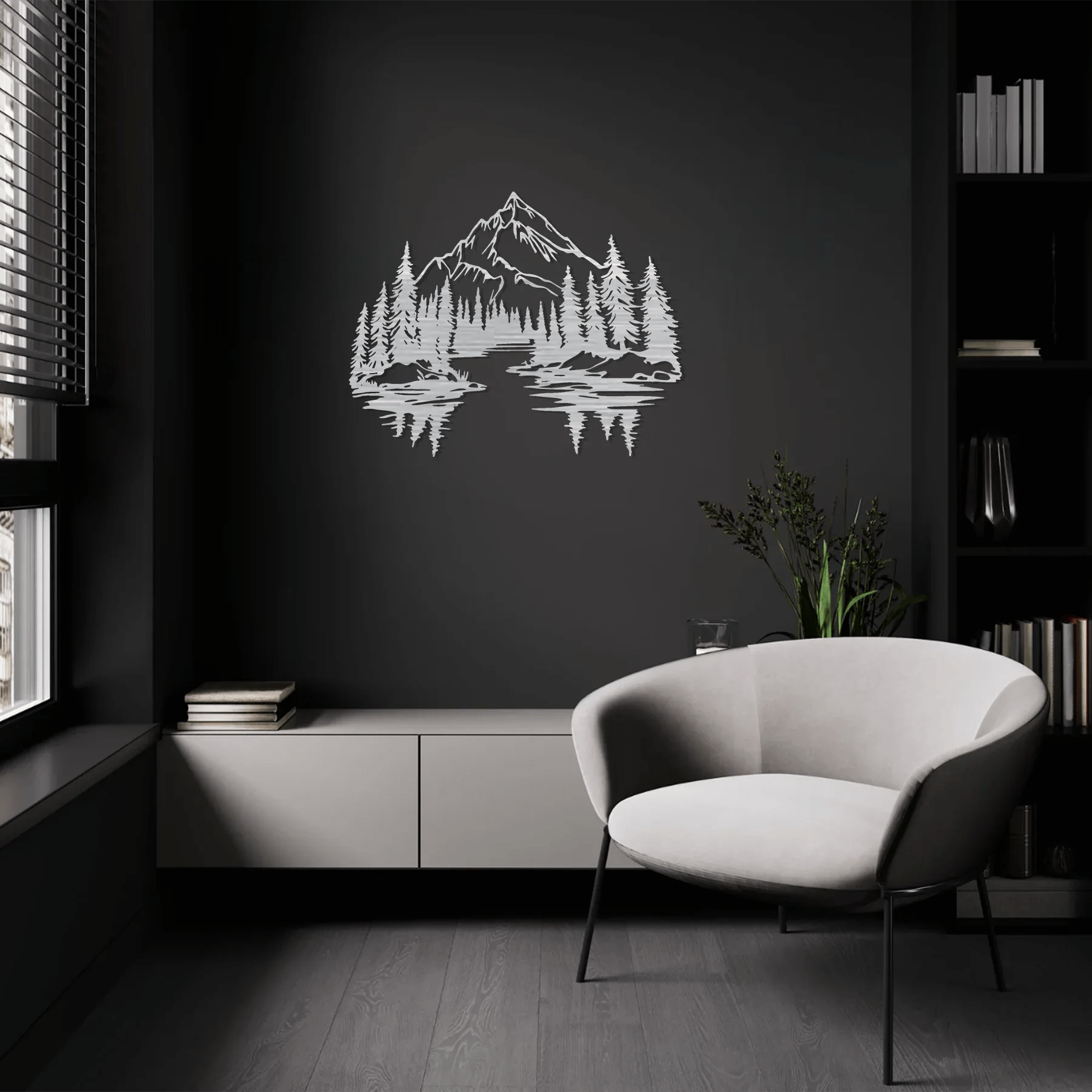 Silent Pines Wall Art - MISSIRON