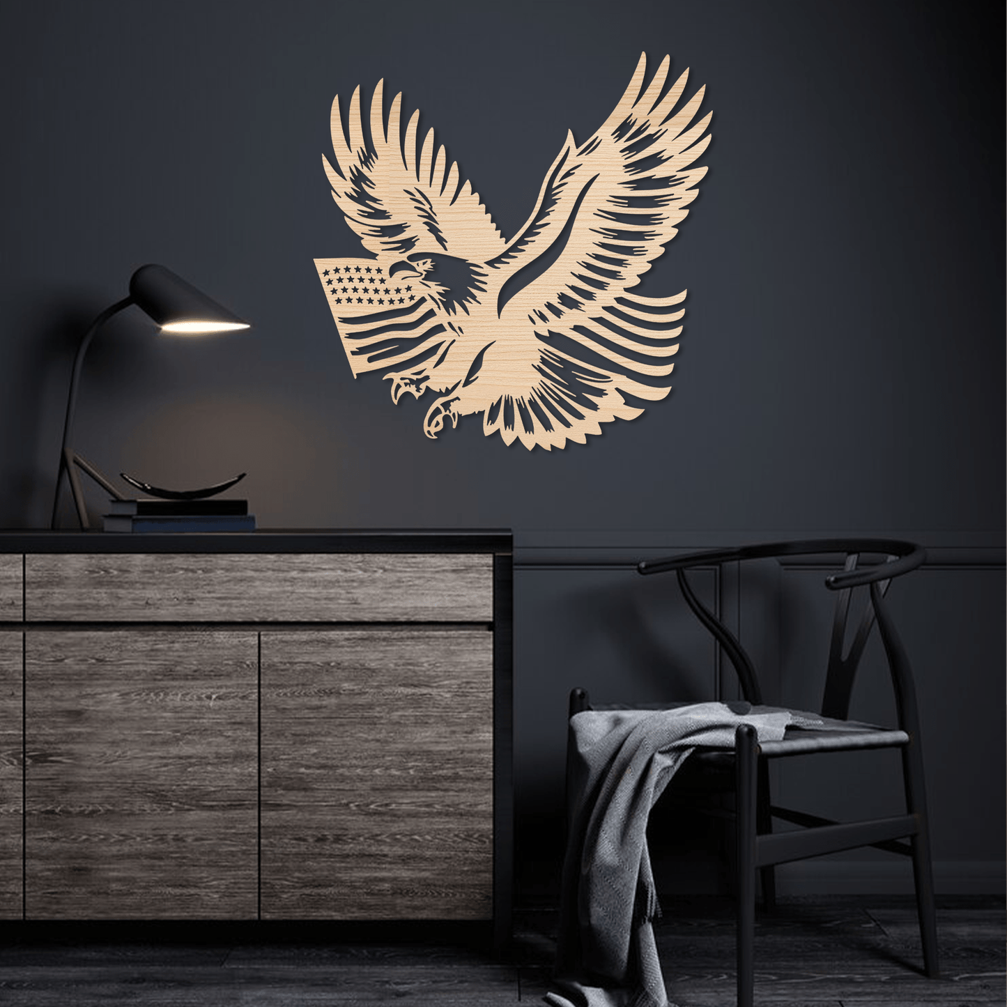 Soaring Eagle Wall Art - MISSIRON