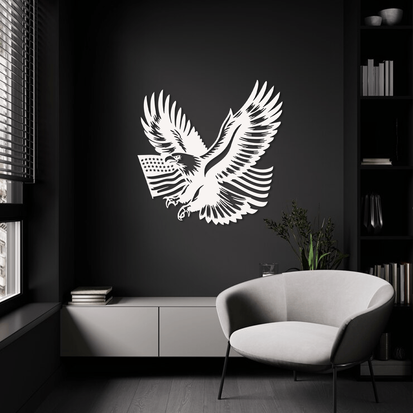 Soaring Eagle Wall Art - MISSIRON