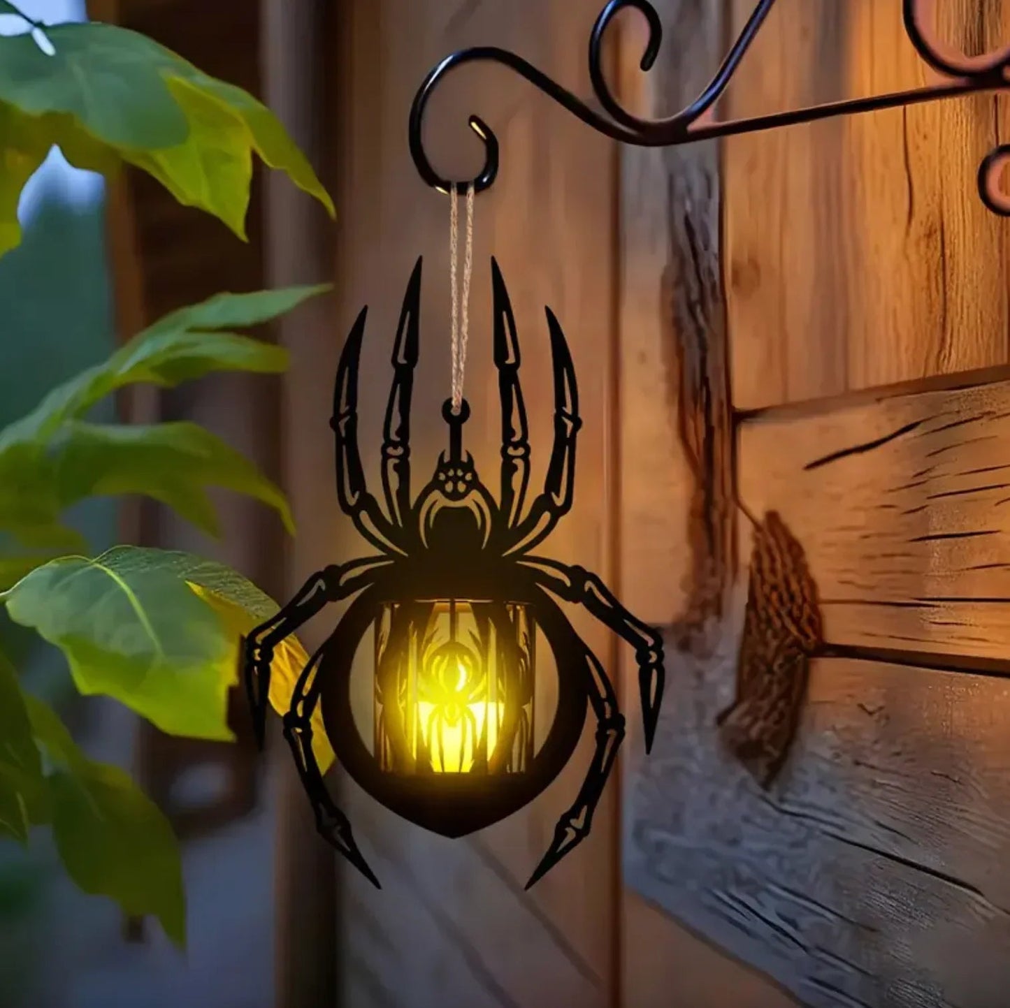 Spider Lantern Candle Holder - MISSIRON