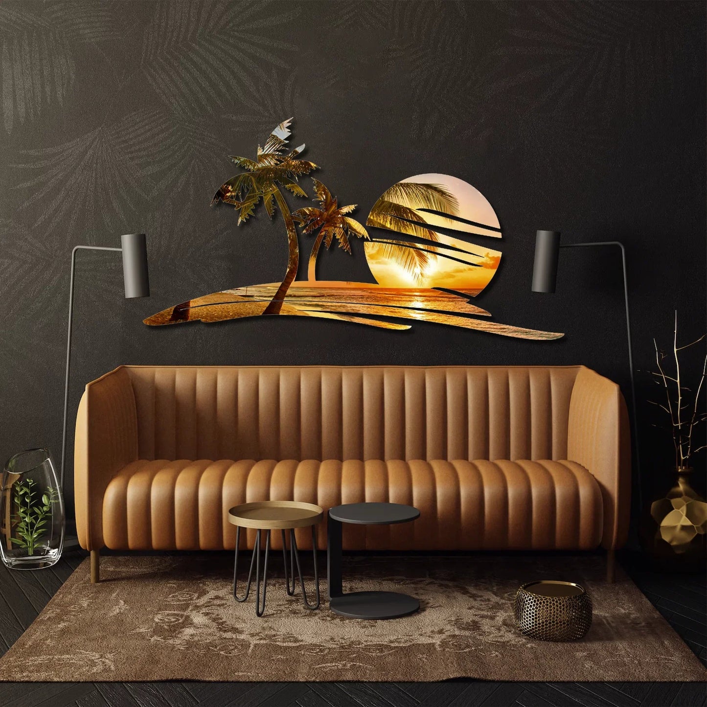 Sunset Beach Printed Wall Art - MISSIRON