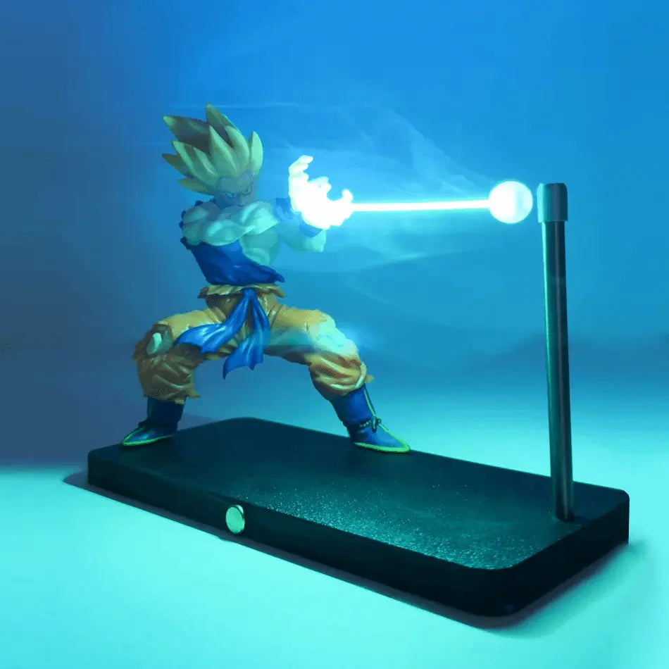 Dragon Ball Super Saiyan Magnetic Light Beam Figurine Puzzloria