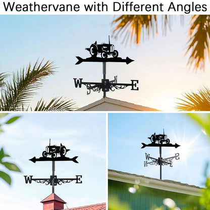 Tractor Stainless Steel Weathervane - MISSIRON