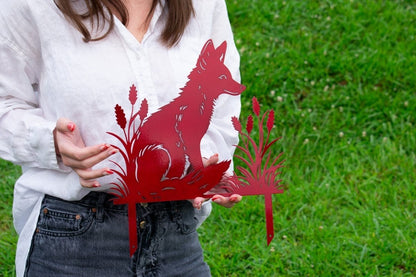 Whimsical Fox Garden Stake - MISSIRON