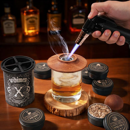 Whiskey Smoker Kit with Torch - MISSIRON