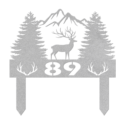 Wilderness Address Metal Sign - MISSIRON