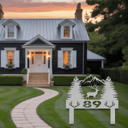 Wilderness Address Metal Sign - MISSIRON