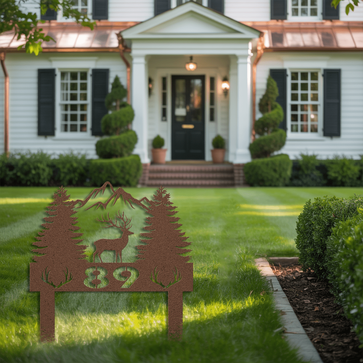 Wilderness Address Metal Sign - MISSIRON