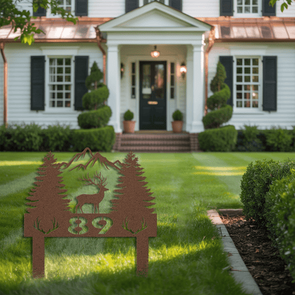 Wilderness Address Metal Sign - MISSIRON