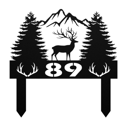 Wilderness Address Metal Sign - MISSIRON