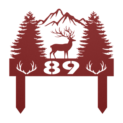 Wilderness Address Metal Sign - MISSIRON