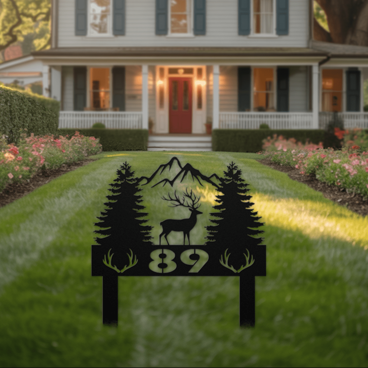 Wilderness Address Metal Sign - MISSIRON