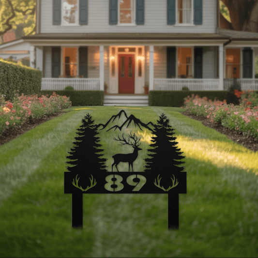 Wilderness Address Metal Sign - MISSIRON