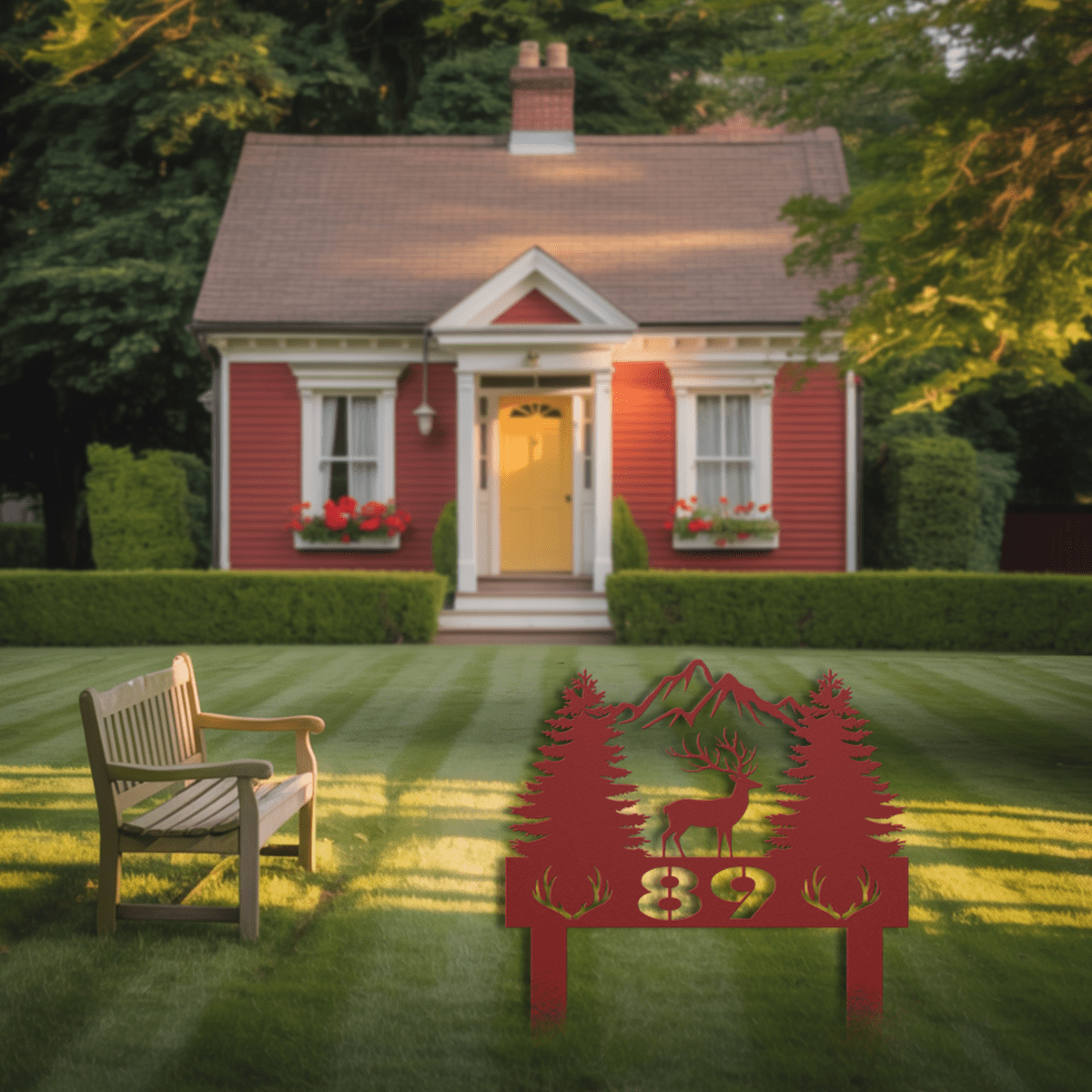 Wilderness Address Metal Sign - MISSIRON