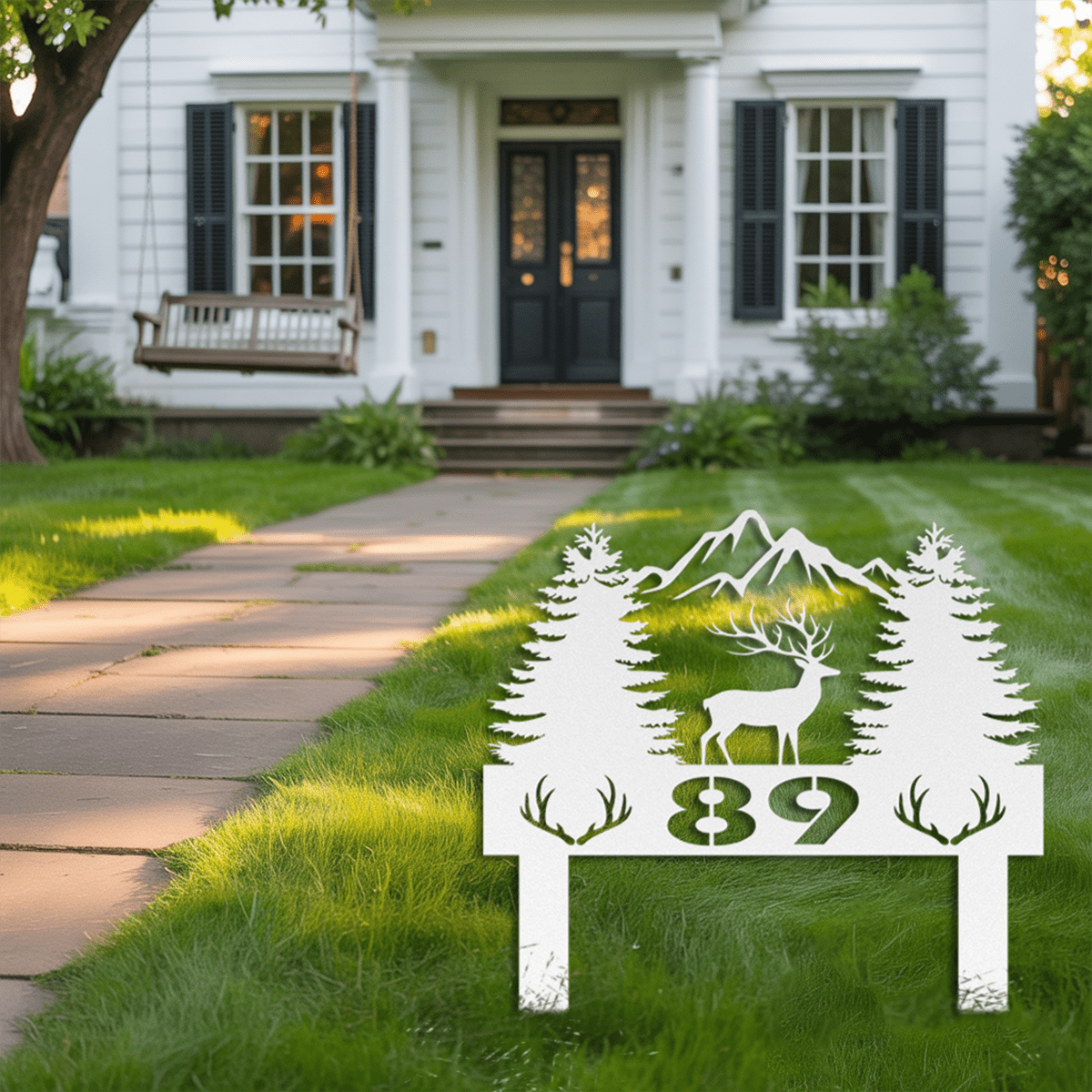 Wilderness Address Metal Sign - MISSIRON