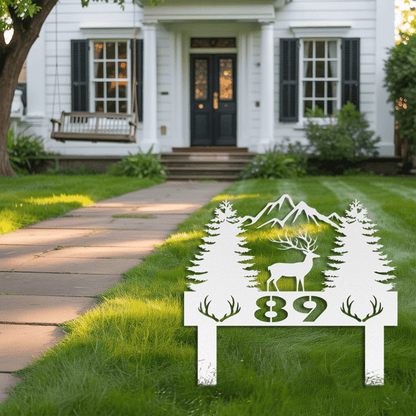 Wilderness Address Metal Sign - MISSIRON