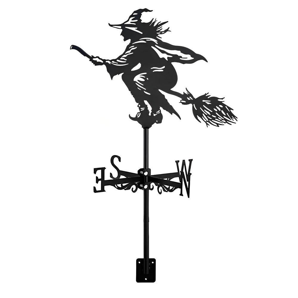 Witch Stainless Steel Weathervane - MISSIRON